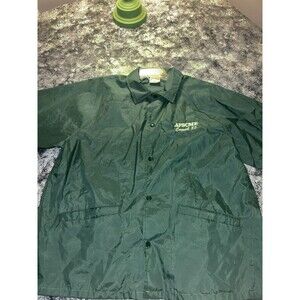 AFSCME 35 Buffalo VIP Jacket Men's XLGreen Union Line USA Made Snap True Vintage